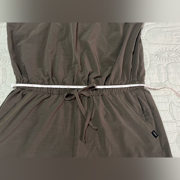 NEW Prana Railay Romper S Slate Green Relaxed Fit UPF 50+ - Picture 9 of 12